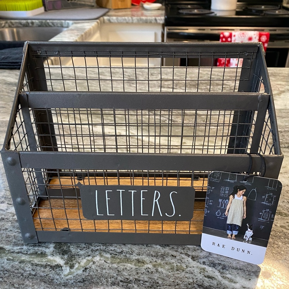 Rae Dunn ‘Letters’ organizer